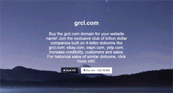 Desktop Screenshot of grcl.com